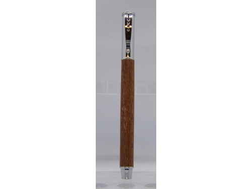 Lacewood design chrome pen 